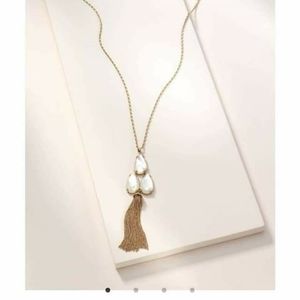 Botanical Tassel Necklace